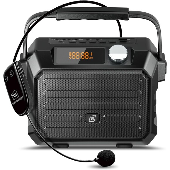 WINBRIDGE Wireless Voice Amplifier/PA System W Wireless Microphone (1057) - Picture 1 of 7